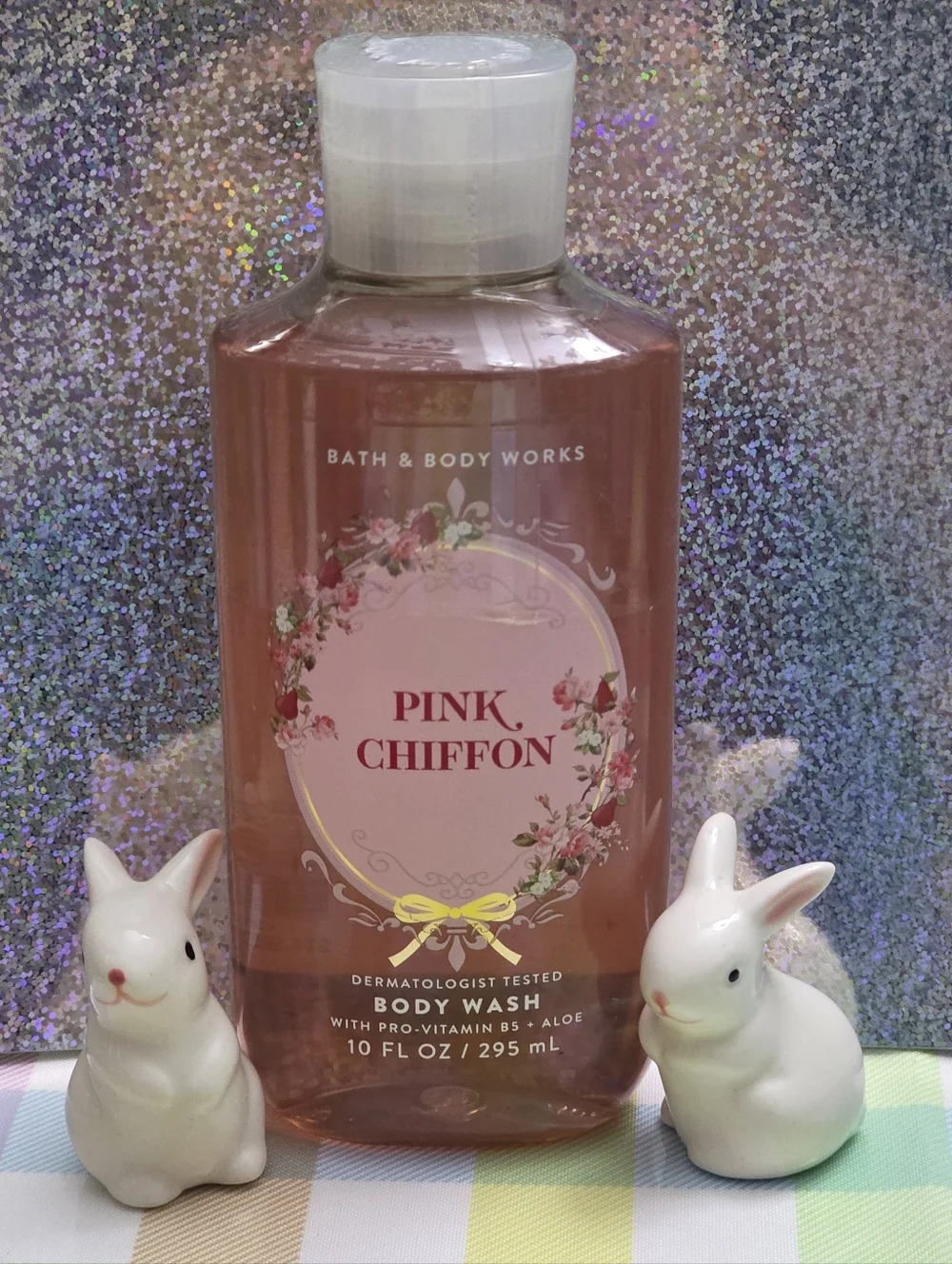 Bath & Body Works Pink Chiffon Body Wash 10oz NEW RARE